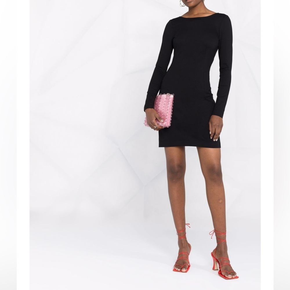 NWT Dolce & Gabbana Milano Open Back fitted dress - size IT 38